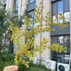 Outono 2026 Plantas Verdes Artificiais Casamento Decoração de Casa Plantas Verdes Falsas Atacado