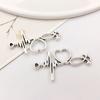 Xizang Prata DIY Pulseira Colar Utensílios Médicos Chapéu de Enfermeira Estetoscópio Liga de Zinco Acessórios Decorativos Pingente Pingente
