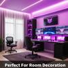 Fita de LED USB 5V Luzes Rosa Decoração de Quarto de Meninas Luz de Fundo de TV 3 Teclas Dimerização SMD2835 60 LEDs/m Lâmpada Colável
