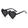 Gafas de Sol Infantiles Lindas con Forma de Corazón para Niños y Niñas Verano Calle Gama Alta Gafas de Sol de Amor Anti-UV 2025