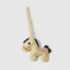 Desenho Animado Fofo Versátil Multicor Couro Tridimensional Pônei Cordão de Couro Acessórios para Chaveiro DIY Pingente de Bolsa Pingente