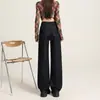 Jeans de pierna ancha nuevos para mujer 2026 transfronterizos, nuevo estilo otoño e invierno, holgados de cintura alta, con caída, versátiles, pantalones de largo hasta el suelo, efecto adelgazante
