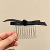Pente para Cabelo com Estampa de Leopardo Retrô Doce Sem Costura com Múltiplos Dentes Estilo Coreano High-End Versátil Presilha de Cabelo para Mulheres Adultos Acessórios de Cabelo Headwear