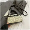 Bolso de Mano Brillante de Diamantes de Moda para Mujer 2025 Nuevo Popular Bolso Cubo Diseño de Nicho Bolso de Hombro Único Cruzado