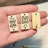 Estilo Tíbet Joyería del Tíbet Joyería Nepalesa Collar Colgante de Hueso de Vaca Hecho a Mano Colgante Enviado al Azar