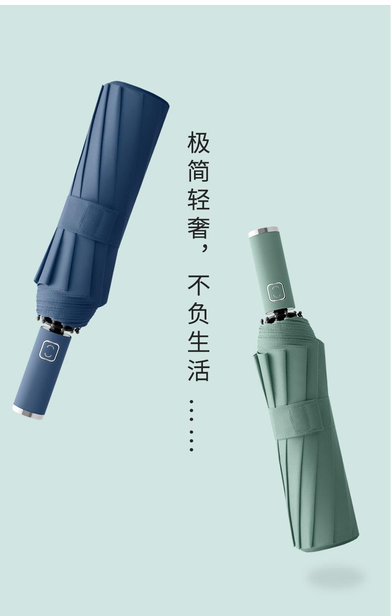 12骨男士配色手柄伞_03