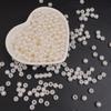 Molino de agua destacado cuentas de gota de perla de imitación ABS cuentas de arroz cuentas sueltas cuentas redondas pulsera DIY hecha a mano material para abalorios