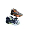 Tallas 38-41, Nuevos Zapatos Infantiles de Piel para Primavera y Otoño, Tenis de Piel para Niños, Zapatos de Baloncesto Impermeables con Hebilla Giratoria