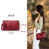 Bolso Cruzado de Cuero Genuino para Mujer 2023 Nuevo Moderno Casual Bolso de Hombro Gran Capacidad Capa Superior Piel de Vaca Bolso para Teléfono Móvil de Mujer