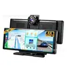 Câmera de Painel Carplay4K Lente Dupla Android Auto WIFI Bluetooth Controle por Voz Navegação 10,26 Polegadas