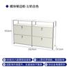 Gabinete Modular Usado Aparador de Acero Inoxidable Fábrica Ins Gabinete de TV Minimalista Moderno Arcón