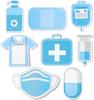 Blocos adesivos temáticos médicos transfronteiriços, bloco de notas criativo, caderno colorido de formato especial, suporte para personalização