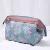 Bolsa de Maquillaje de Alto Valor Bolsa de Almacenamiento Cosmético de Mano Estilo Fresco Bolsa de Artículos Esenciales de Viaje Kit de Costura Gran Capacidad