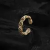 Anillo Vintage de Plata de Ley 925 con Corazón Estilo Coreano para Mujer con Diseño de Cadena, Anillo Minimalista Elegante Versátil de Dedo Índice de Nicho