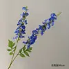2 tenedor chihiro delphinium jacinto flor artificial simulación boda decoración de boda guía de camino fondo floral arreglo floral alto