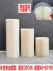 Mesa de Postres Plegable Roja para Bodas Decoraciones Columnas Romanas Soporte de Columna Exhibición de Ventana de Boda Columnas Decorativas de Papel Plegable
