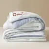 Núcleo de edredón de algodón tejido suave y esponjoso tipo nube hecho a medida para todas las estaciones, lavable a máquina, núcleo de edredón para dormitorio de estudiante Clase A