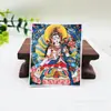 Pintura thangka de oro de Xizang cinco maestros Manjushri pasado y presente zorro de nueve colas lienzo central semi-puro pintado a mano venta al por mayor