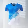 Playeras de Bádminton de Manga Corta Yy, Transpirables de Secado Rápido, Ropa Deportiva, Mismo Estilo para Hombres, Mujeres y Niños, Ropa de Entrenamiento para Competición, Se Puede Estampar