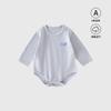Mameluco Térmico para Recién Nacidos Ropa para Gatear de Otoño e Invierno Mono Triangular de Manga Larga Traje de Una Pieza para Gatear de Bebé