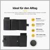 Ventas Directas de Fábrica Amazon wsih aleación de aluminio Portatarjetas de Cuero Billetera para Hombre automática de extracción de tarjetas piel de vaca Crazy Horse