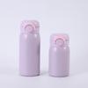 Termo de acero inoxidable 304 de alto valor, minitaza con rebote a presión para estudiantes, taza de bolsillo portátil sencilla