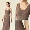 Camisola Térmica para Mujer Otoño Invierno Sin Costuras de una Pieza con Almohadillas en el Pecho Ropa Interior de Copa Fija Capa Base No Necesita Usar Sujetador
