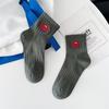 Calcetines Cityboy para Hombre y Mujer de Media Pantorrilla West Coast Skateboard Ins Modernos Bordados Estilo Urbano Deportivos Cortos de Algodón