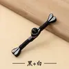 Botones planos hechos a mano con forma de cola de golondrina, estilo chino tradicional Hanfu, ropa de las dinastías Ming y Song, botones decorativos retro