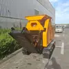 Britador de esteira móvel com capacidade de 10T/h, britador secundário para mineração de minas de carvão, atacado de britadores de granito