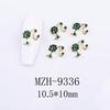 Joyas para uñas 3D, accesorios tridimensionales para uñas, aleación de diamantes, cabeza de belleza, decoraciones para niñas, venta al por mayor, taladro para uñas, joyería