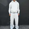 Sudadera con capucha Unisex Estilo Hip Hop Callejero Americano Oscuro Retro Y2K Personalidad Color Sólido Diseño Simple