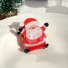 Nuevo Dibujo Animado Papá Noel Pingüino Clip de Diamante Pequeño Destello Aplastador Pinza para el Cabello Pinza para el Flequillo Pinza de Tiburón Femenina 2025