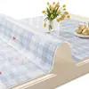 Mantel, lavable, a prueba de aceite, impermeable, PVC, tapete para mesa de comedor, estilo ins fresco y moderno, lujo ligero, sensación de alta gama, protector de escritorio para mesa de centro