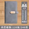 Cuaderno A6 Hecho a Medida con Cierre, Bloc de Notas de Alta Calidad para Oficina y Estudio, Cuaderno Portátil de Bolsillo