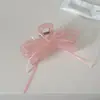 Estilo Coreano Nuevo Simple Suave Estilo Ballet Estilo Artístico Pinza Tiburón Pinza Agarradera Cinta de Moño para Niña Accesorios para el Cabello