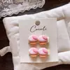 Lindo Set de Gomas para el Cabello de Dibujos Animados, Exquisito Pack de 2 Diademas de Frutas Estilo Coreano, Pinzas para el Cabello de Cuadros y Estrellas para Niñas, Pinzas de Pato de Colores