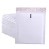 Saco Envelope Bolha de Papel Kraft Branco, autoadesivo, para embalagem de entrega expressa, autosselante, à prova d'água, à prova de choque, espessado, com logotipo impresso