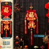Colgantes de Año Nuevo Fruta Roja Suministros de Decoración Festiva Cuerdas para Colgar Colgantes de Decoración de Escena de Año Nuevo 2026 Venta al por Mayor