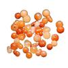 Jade Dorado Natural Seda Calabaza Gourd Flor de Loto Cuentas Nube Trasera Accesorios para Joyería DIY Pulsera Pasador Cuentas de Jade