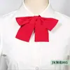 Gravata borboleta uniforme JK, gravata borboleta de cabo longo pequena para traje de marinheiro, gravata borboleta de cor sólida de cabo curto, fabricante de acessórios de pequena deusa