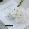 Flores Artificiales de Alta Gama, 3 Margaritas Pequeñas, Ramos de Flores Artificiales, Fotografía, Decoración del Hogar, Arte de Flores de Manzanilla, Flores de Seda Transfronterizas