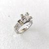 Anillo de circonita con incrustaciones de cobre de la estación independiente de FB Amazon, comercio electrónico transfronterizo, venta al por mayor de anillos para hombres y mujeres europeos y americanos.
