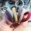 Ligas para el Cabello Empacadas al por Mayor, Gomas Elásticas de Alta Elasticidad para Mujeres, Círculos Sueltos para Adultos, Círculos Lisos, Accesorios para el Cabello Diadema Estilo Ins Estilo Coreano