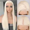 Peluca Larga Lisa con Encaje Frontal 2025 Nuevo Set de Peluca Larga con Encaje Europeo y Americano Aliexpress Lista para Enviar