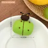 Linda Muñeca Mariquita Pasador de Pelo para Niña Clip Decorativo para Flequillo Clip de Tela para Niños Pasador para Cabello Roto Pinza de Pato Lateral Accesorios para el Cabello