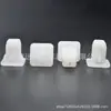 Cubierta de Coche Clip de Panel de Puerta de Guardabarros Clip de Panel Sujetador de Plástico Sujetador de Parachoques Remache Cuadrado Blanco 8mm