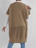 Cárdigan para mujer Ropa transfronteriza europea y americana Moda casual Chaqueta tejida Suéter holgado de otoño e invierno Chaleco M508