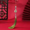 Hebilla de Paz, Campana de Aleación con Borla en Forma de Campana, Accesorio de Estilo Tradicional para Hanfu y Qipao, Adorno Terminado para DIY