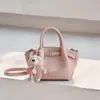 Bolso de Nicho Estilo Coreano Transfronterizo para Mujer 2026 Nuevo Súper Popular Bolso Cesta Macarrón Bolso de Hombro Cruzado